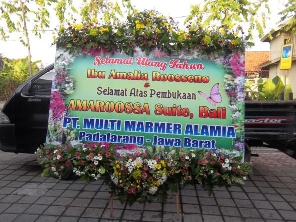 Toko Bunga papan di Bali Denpasar Singaraja Gianyar Tabanan Bangli Karangasem badung nusadua kuta01