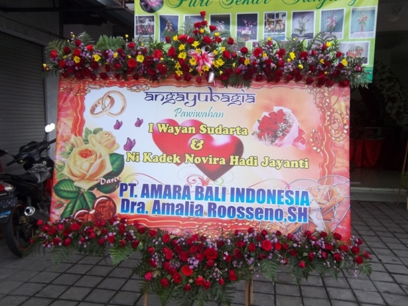 Toko Bunga papan letter di Bali Denpasar Singaraja Gianyar Tabanan Bangli Karangasem badung nusadua kuta2365