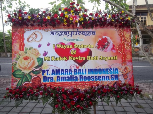 Toko Bunga papan letter di Bali Denpasar Singaraja Gianyar Tabanan Bangli Karangasem badung nusadua kuta6